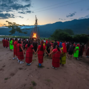 Comunidad Nativa Asháninka en Pampa Michi- Chanchamayo